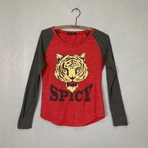 Purfect for cool cats and kittens tiger graphic T